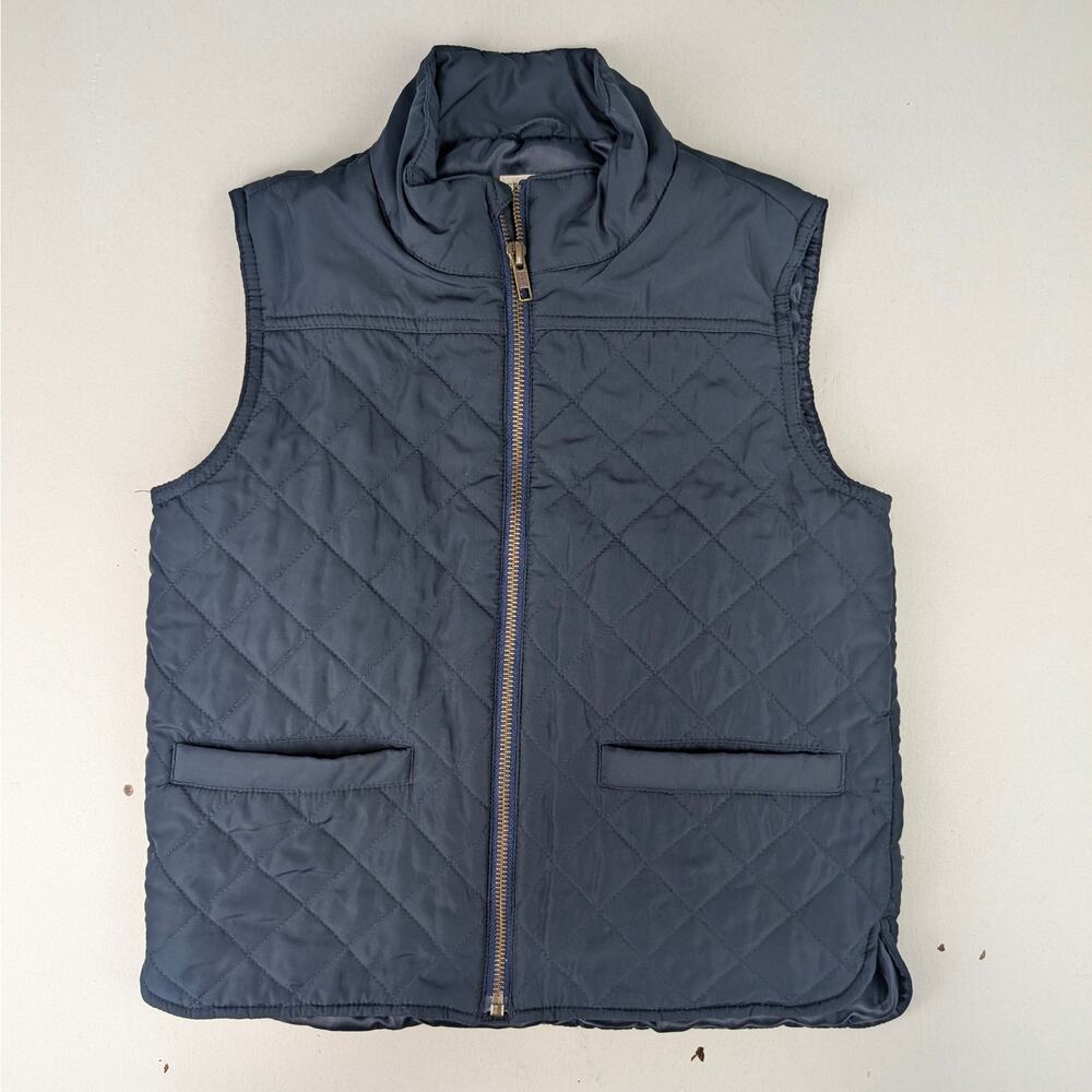 Crewcuts Boys 6-7 Quilted Navy Vest